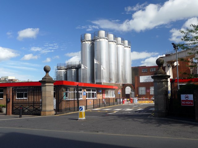 Burton Brewery main entrance